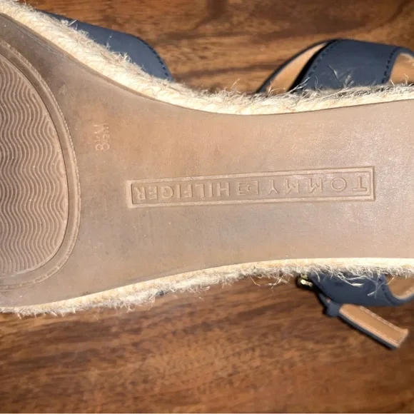 Tommy Hilfiger Blue Wedges - Picture 4 of 4
